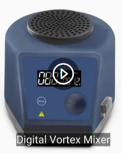 Máy trộn xoáy mini kỹ thuật số LCD có khả năng điều chỉnh tốc độ 3000 vòng/phút,