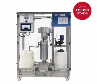 Thiết bị tách ly tâm bán liên tục dung tích 60 lít điều khiển bằng máy tính và màn hình cảm ứng