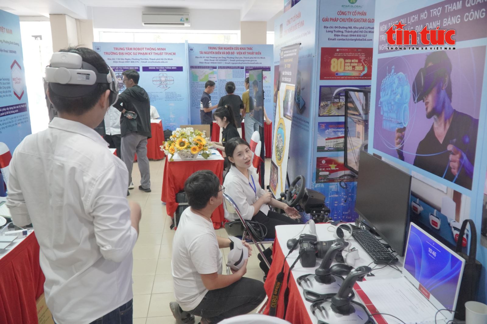 Nhiều ứng dụng AI phục vụ đô thị thông minh ra mắt tại Techmart 2025