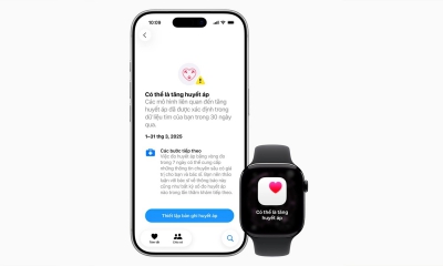Apple Watch dùng được tính năng cảnh báo huyết cao ở Việt Nam
